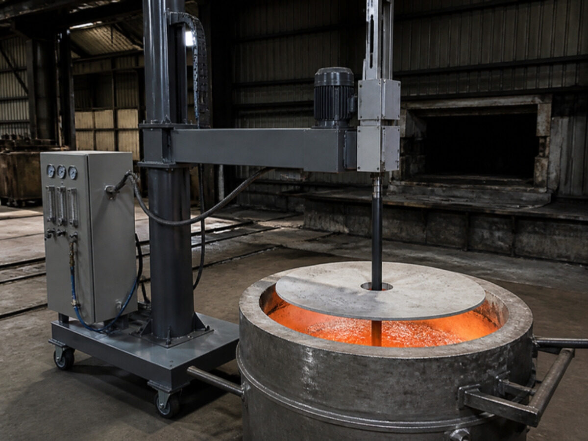 Rotary Degassing Unit