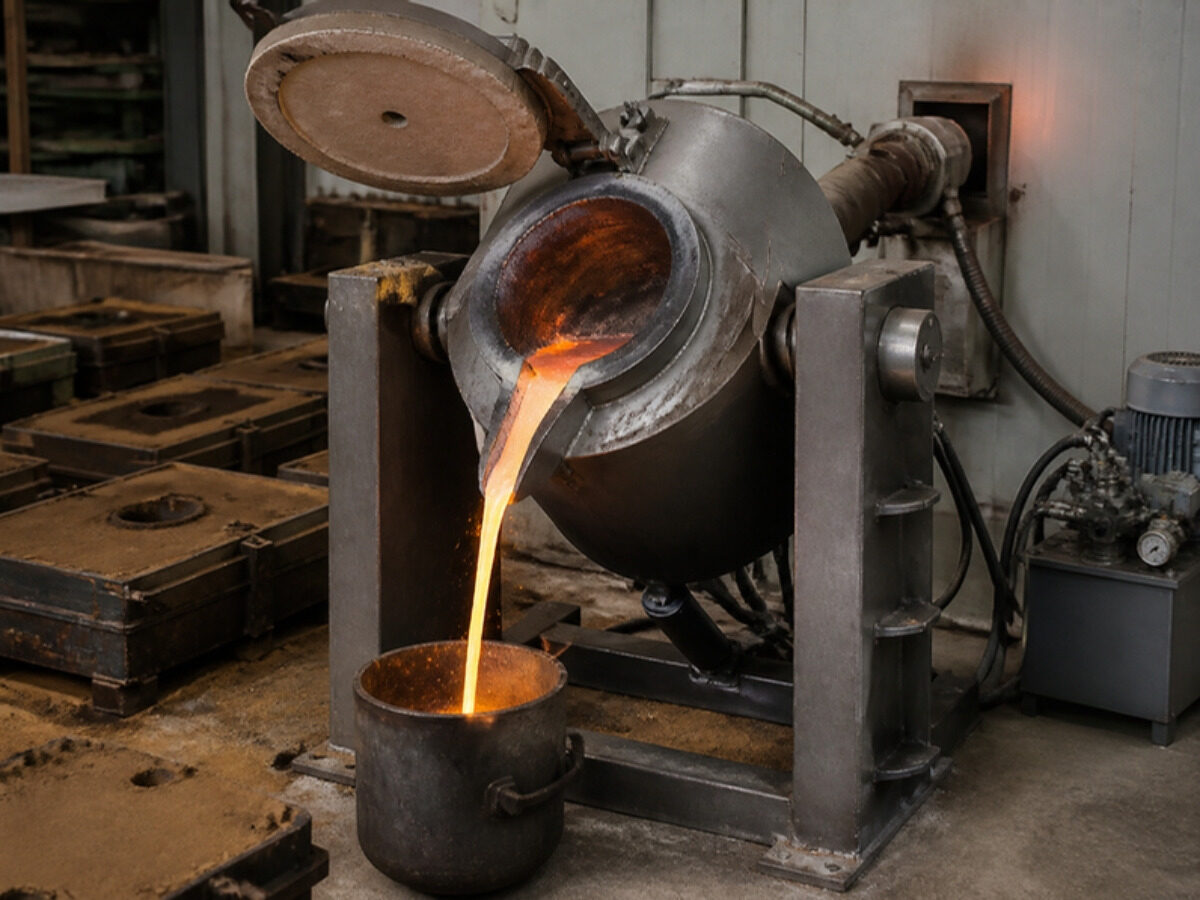 Tilting Crucible Furnace