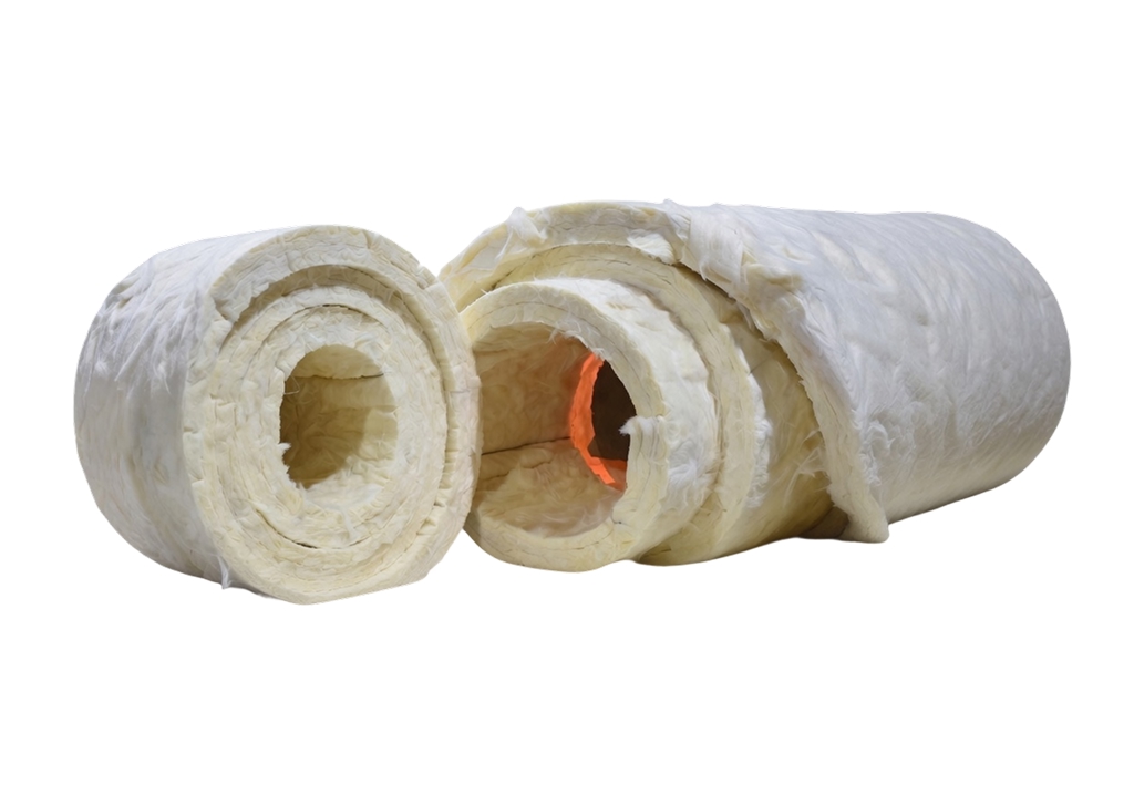 Rolls of ceramic fiber blanket insulation for furnaces and foundries
