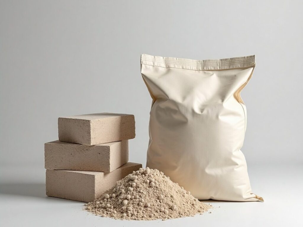 Aluminum furnace refractory
